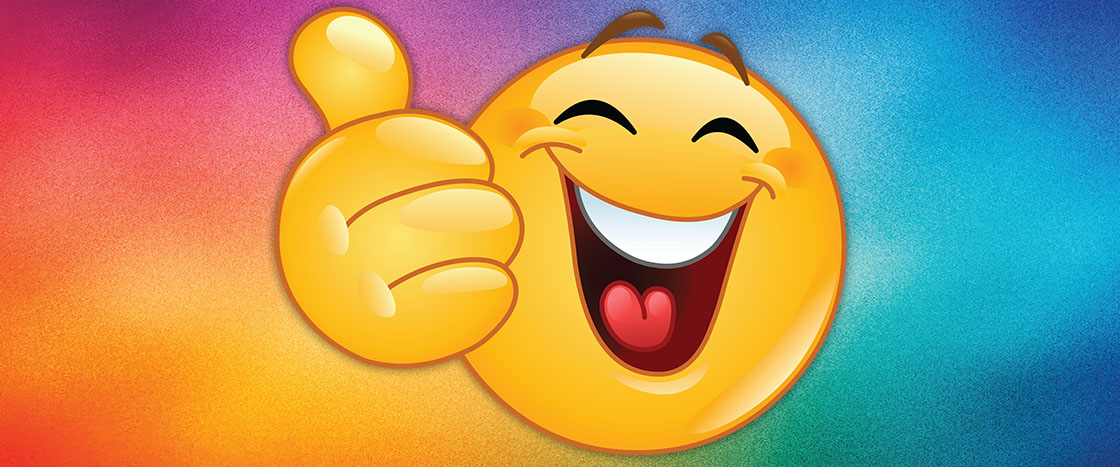 Illustration of thumbs-up emoji